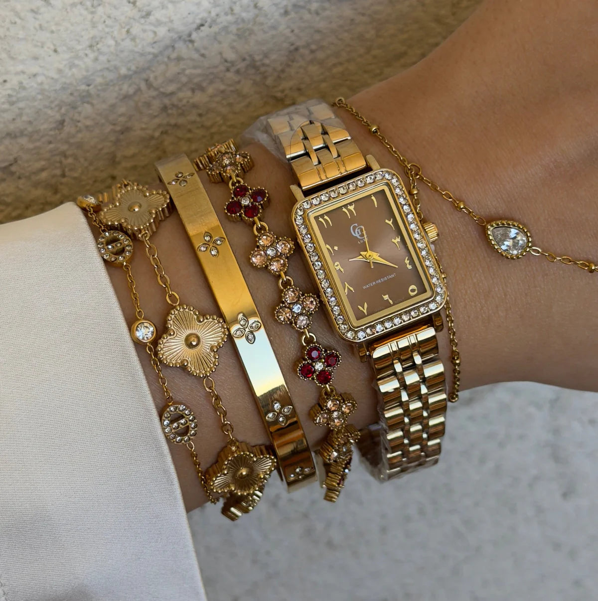 Bracelet "Blair marron"