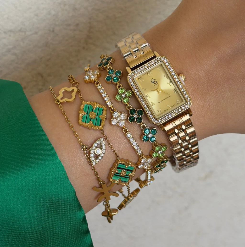 Bracelet "Blair vert"