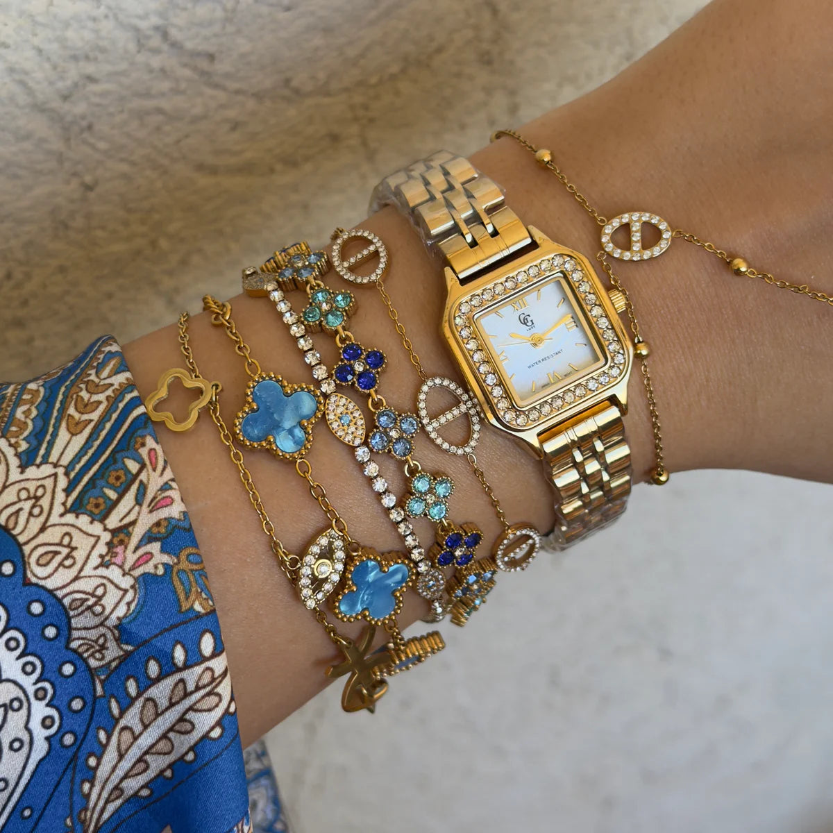 Bracelet "Blair bleu"